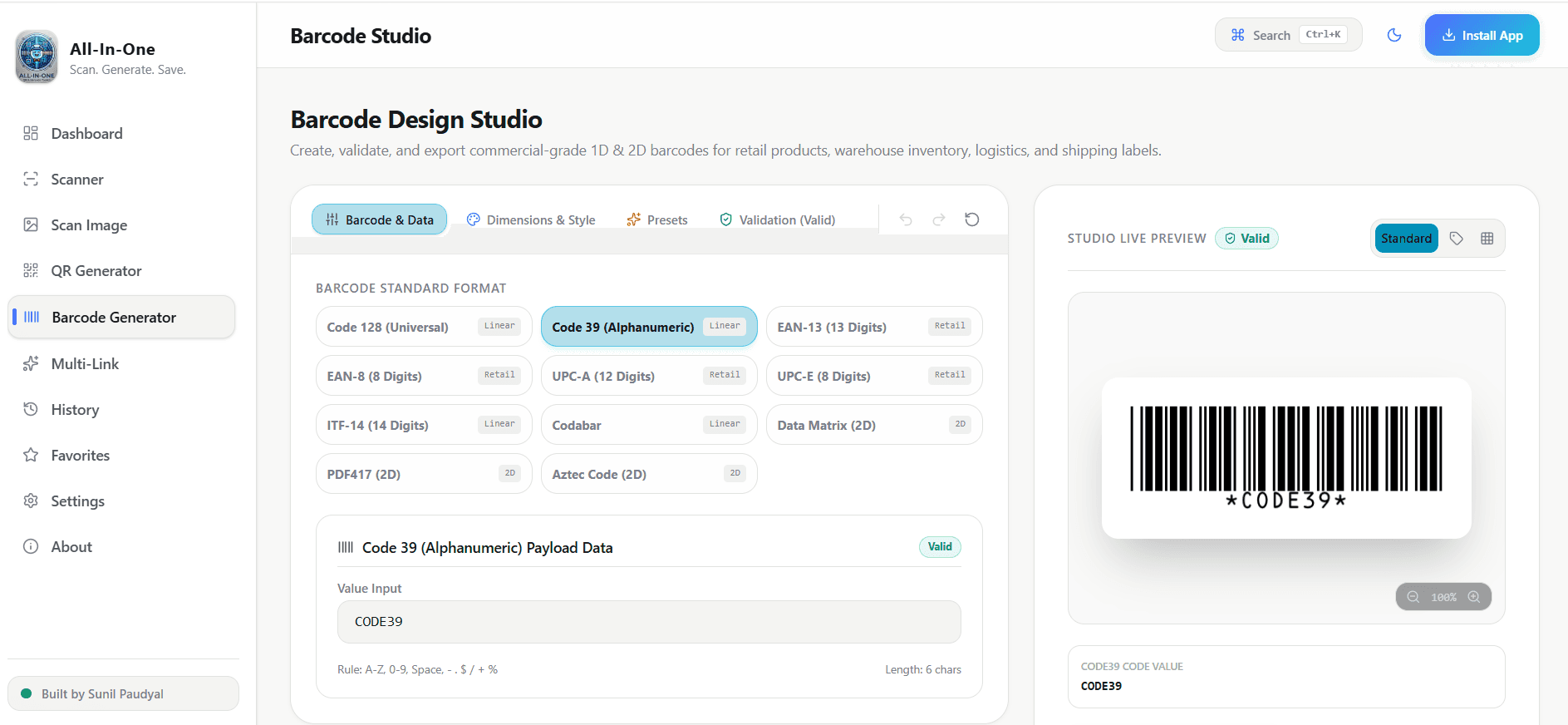 All-In-One — Smart QR & Multi-Link Hub screenshot 2